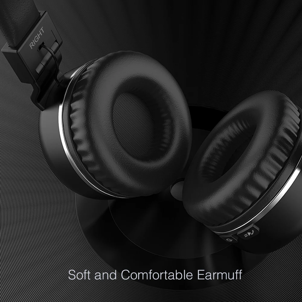 Беспроводные Складные Bluetooth наушники беспроводная гарнитура 4 1 с микрофоном для
