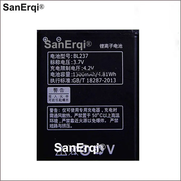 

10pcs battery for Lenovo BL237 Li-ion Battery Replacement for Lenovo A355E Smart Mobile Phone
