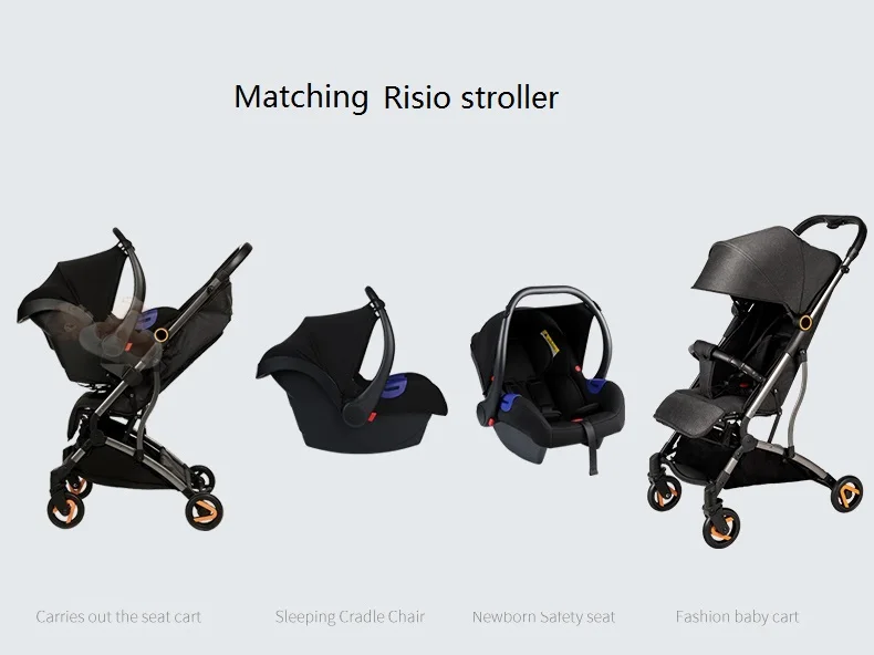 Risio переноска для рук корзина безопасности carseat roacking стул люминет для новорожденных младенцев