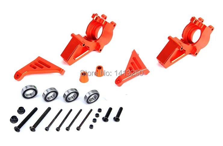 

CNC Alloy front hub carrier Set for 1/5 hpi baja 5b parts