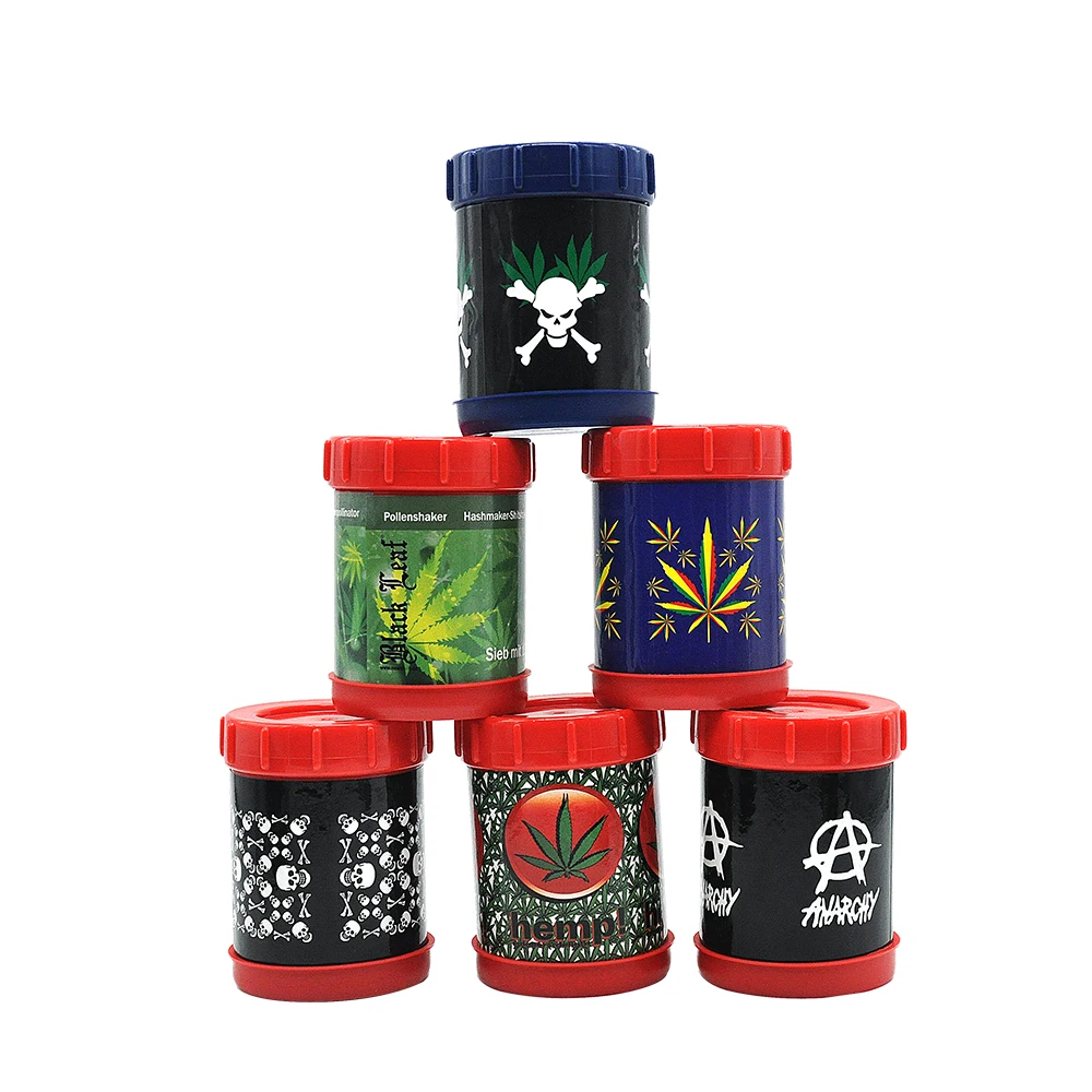 

[HORNET] Plastic Pollen Presser Safe Shaker Pollen Sifter Box New Micro Mesh 4.5" Silk Screen Stash Can