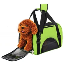 Сумка для собак на открытом воздухе водонепроницаемая складная сумка для питомца маленькая кошка собака свободно дышит дорожные сумки для животных