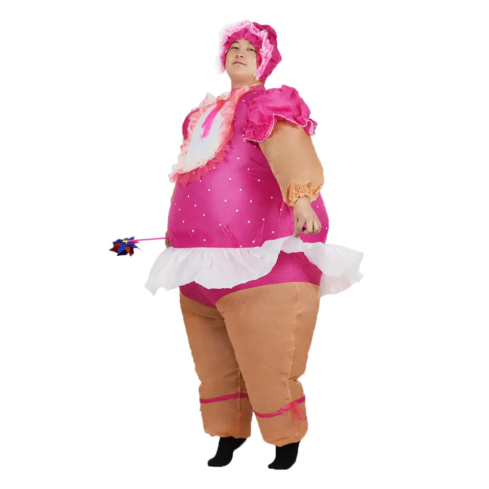 Kopen Jyzcos Babypop Kostuum Opblaasbare Kostuum Baby Cosplay Pak Vieren Baby Geboorte Party Fancy Dress Lucht Geblazen Outfit Promotie