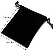 50 шт./партия, 10x16 см, черная/красная/синяя/фиолетовая/серая/винно-красная/розовая бархатная сумка-кисет, сумка для упаковки ювелирных изделий, подарочные пакеты