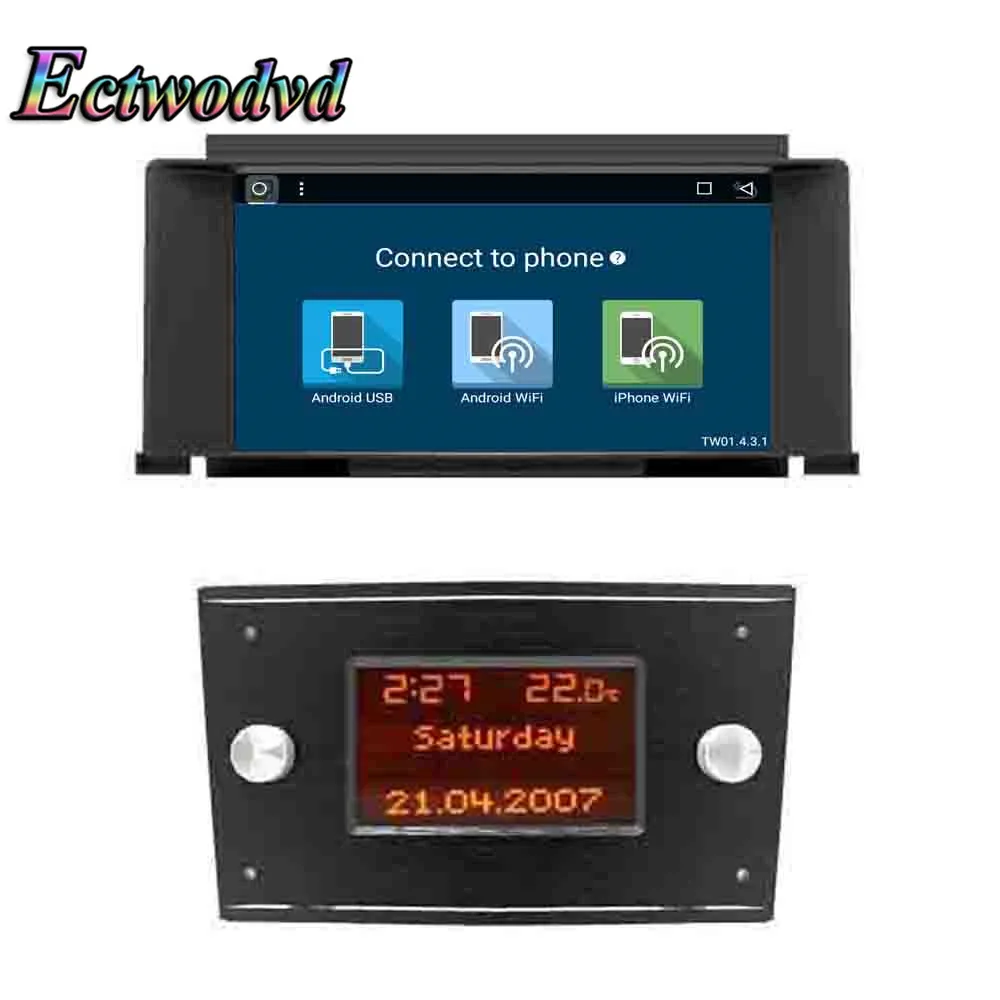 Top Ectwodvd Octa Core Android 8.1 Car DVD GPS Navigation Radio Stereo for Opel Astra H 2004 2005 2006 2007 2008 2009 2010 7