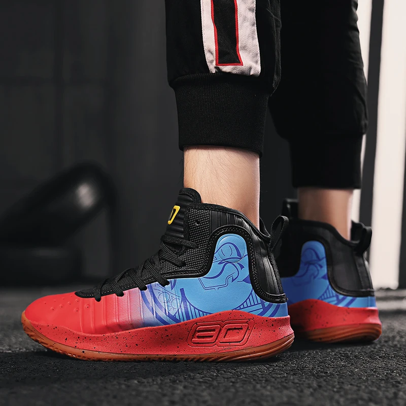 Zenvbnv حار بيع كرة سلة ستيفن كاري أحذية عالية أعلى التدريب حذاء من الجلد في الهواء الطلق الرجال أحذية رياضية أحذية رياضية 39-45 Zenvbnv حار بيع كرة سلة ستيفن كاري أحذية عالية أعلى التدريب حذاء من الجلد في الهواء الطلق الرجال أحذية رياضية أحذية رياضية 39-45