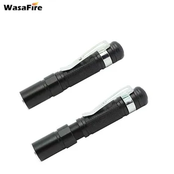 

20pcs/lot Wholesale NEW Portable Mini Penlight Q5 LED Flashlight Torch Pocket Light Waterproof Lantern AAA Battery For Hunting
