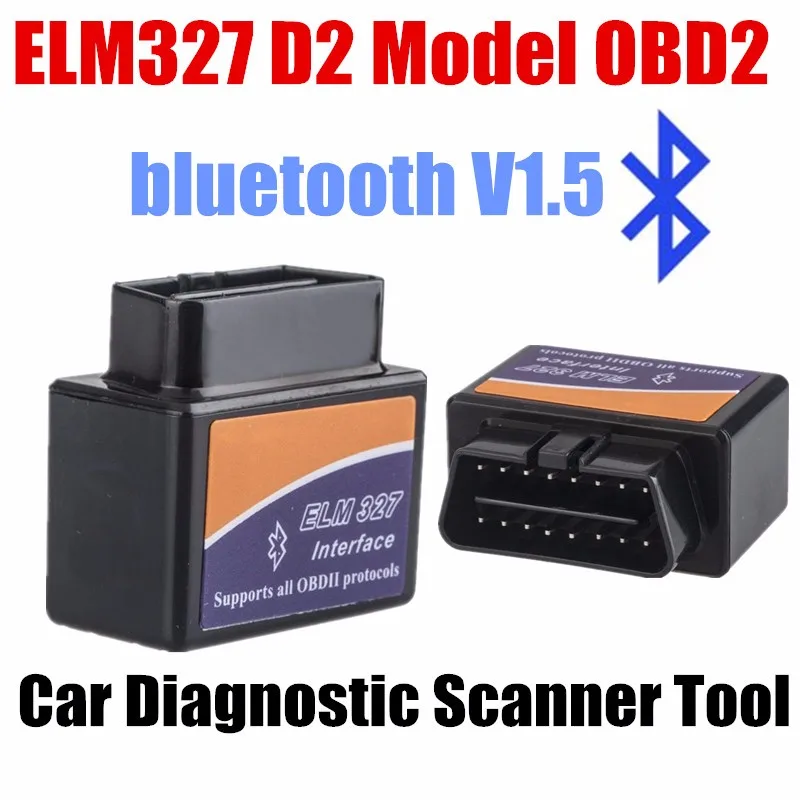 Auto code reader tester decoder Mini ELM327 V1.5 Bluetooth OBD2 Car