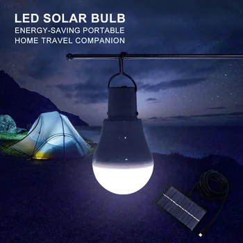 Portable LED Lamp With Solar Panel Charging 1