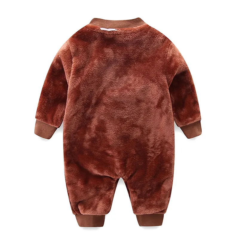 Babies'pyjamas conjoints осень Зимняя одежда комплект утепленной одежды для малышей в возрасте 0, 1, гимнастический костюм, одежда, фланелевые conjoints t001