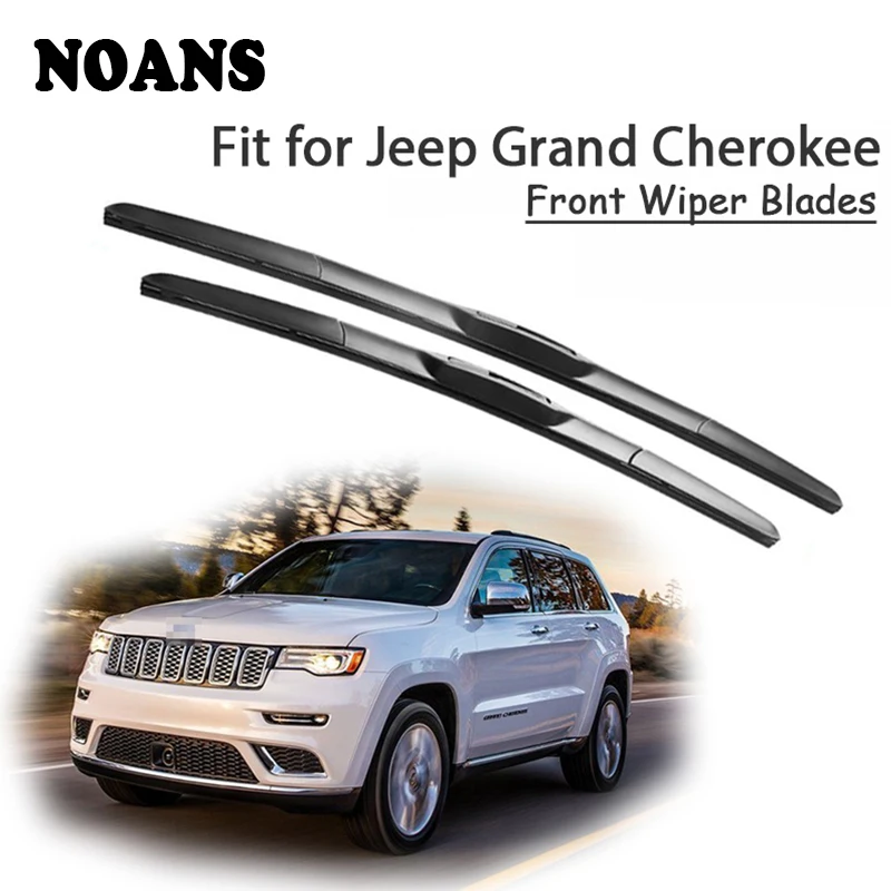 

NOANS Wiper Blade For Jeep Grand Cherokee WJ WK WK2 2018 2017 -2000 Front Windshield Auto Car Cleaning Strips Accessories