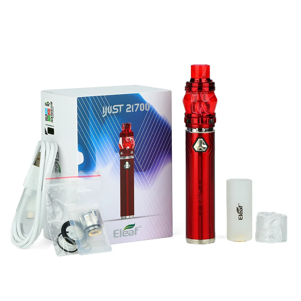 Новый стартовый набор Eleaf iJust 21700 с емкостью Ello Duro 2 мл/5 5 мл защитой от протечек и