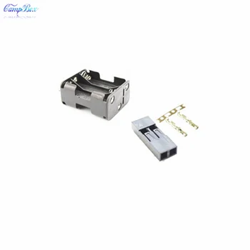 

30Pcs 6xAA Back-Back Battery Case Holder Socket Wire Junction Boxes With 15cm Wires, Dupont 2.54mm 2P Header and Crimps