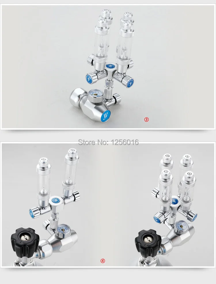Аквариум DICI CO2 регулятор, DC02-01, с обратным клапаном, Скорость регулирующий клапан, счетчики пузырьков, цилиндрами, Давление, CO2 бак, WYIN