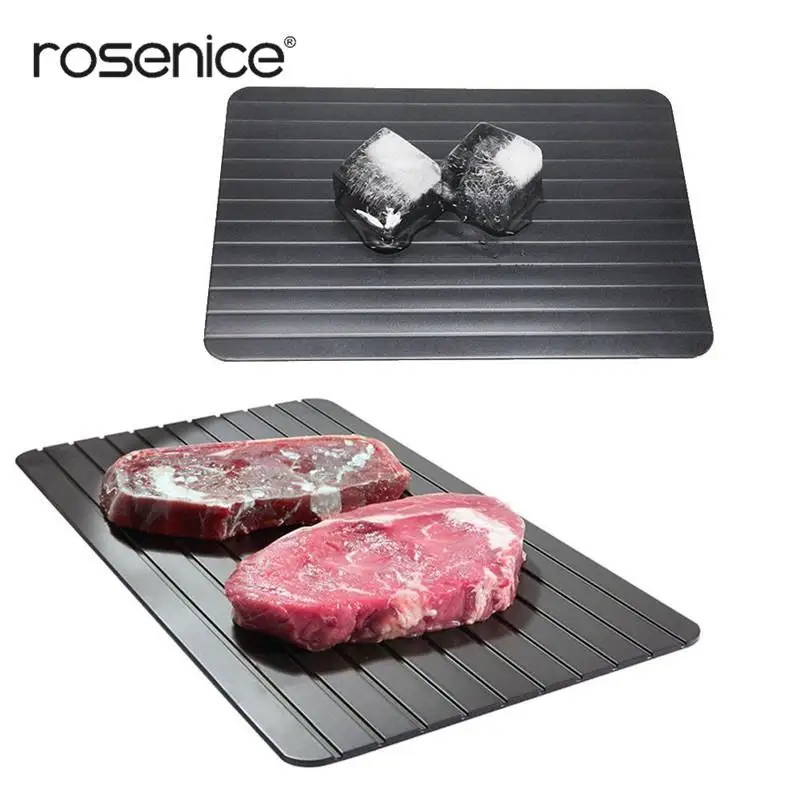 

ROSENICE High Quality Fast Defrosting Tray Defrost Meat Or Frozen Food Quickly Without Electricity Microwave Kitchen Tool