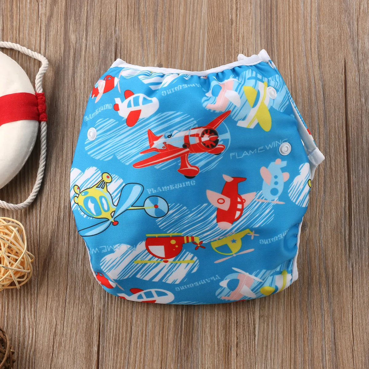 Летний купальный водонепроницаемый подгузник штанишки для подгузников многоразовые регулируемые детские для маленьких мальчиков и девочек