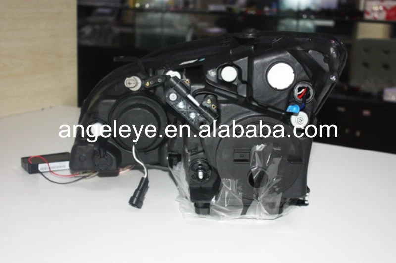 Для Lexus для RX330 RX350 светодиодный головная фара ангельский глаз 2003 2008 год SN|led angel