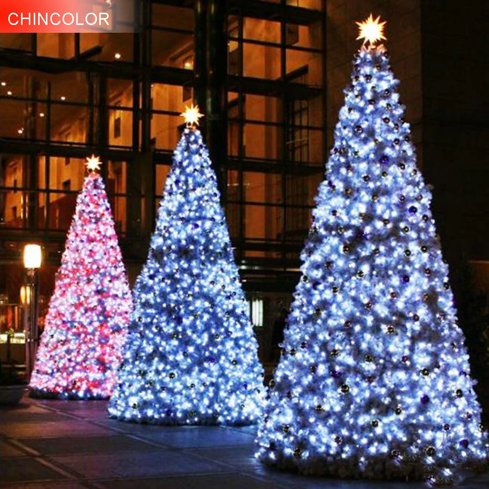 Christmas tree Led String lights EU/US plug waterproof 20-100M 200-800Leds AC220V/110V for Party Garden Holiday Home Decor JQ Christmas tree Led String lights EU/US plug waterproof 20-100M 200-800Leds AC220V/110V for Party Garden Holiday Home Decor JQ