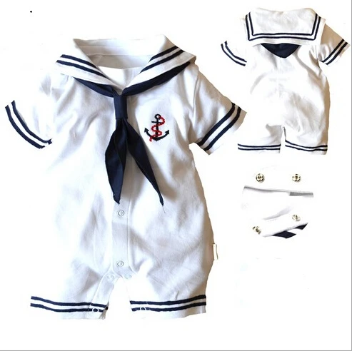 Baby romper,new 2016,summer clothing,newborn,baby boy clothes,navy style clothing,baby overall,baby bodysuit