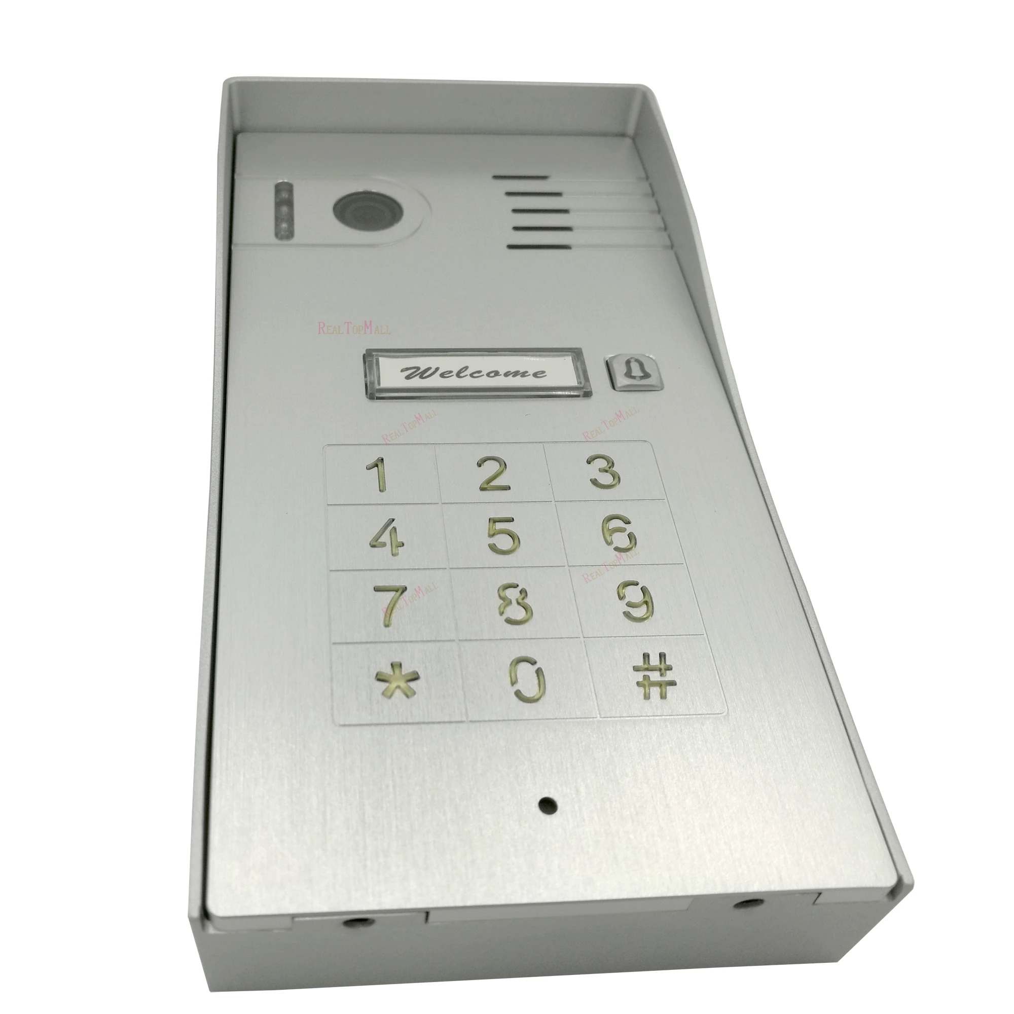 new ip touchscreen Wireless video door phone intercom system 