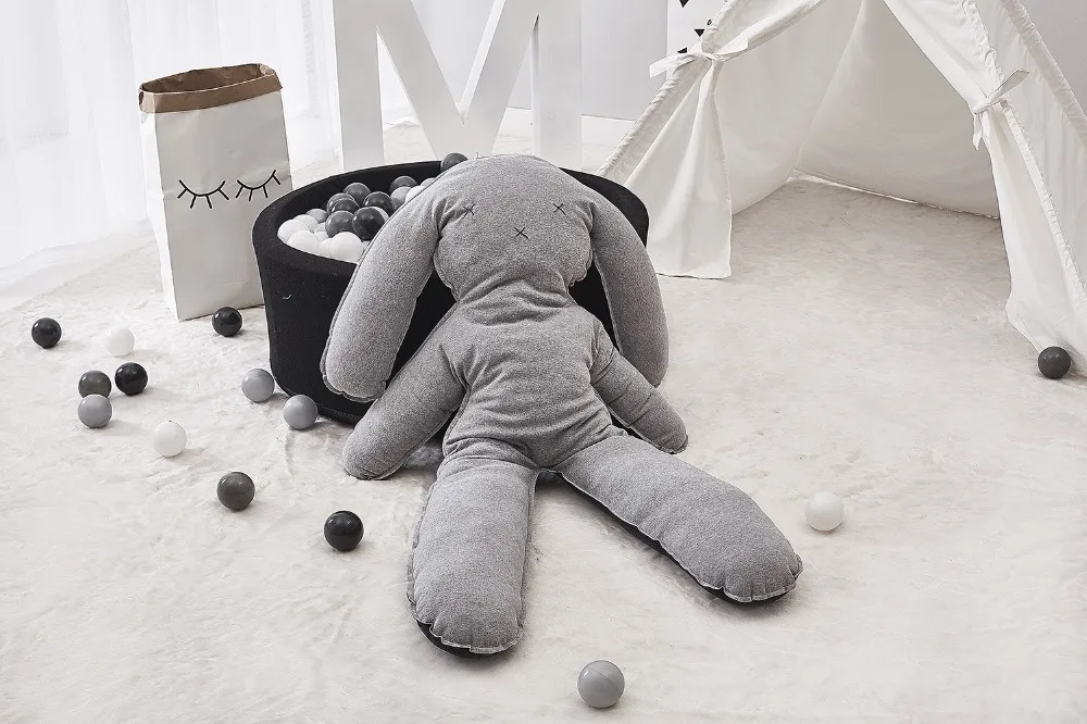 

150cm Oversized Baby Rabbit Pillow Cushion Newborn Stuffed Plush Toys Baby Photography Props Children Room Decoration Doll