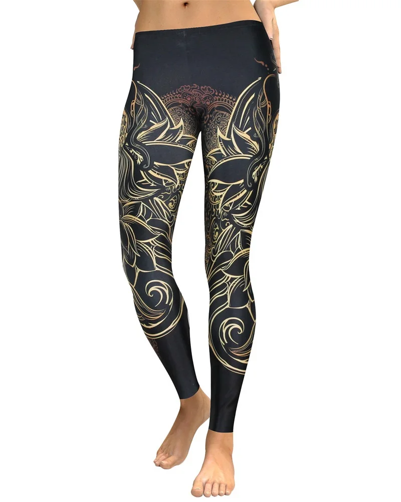 Gold fish lotus legging (1)