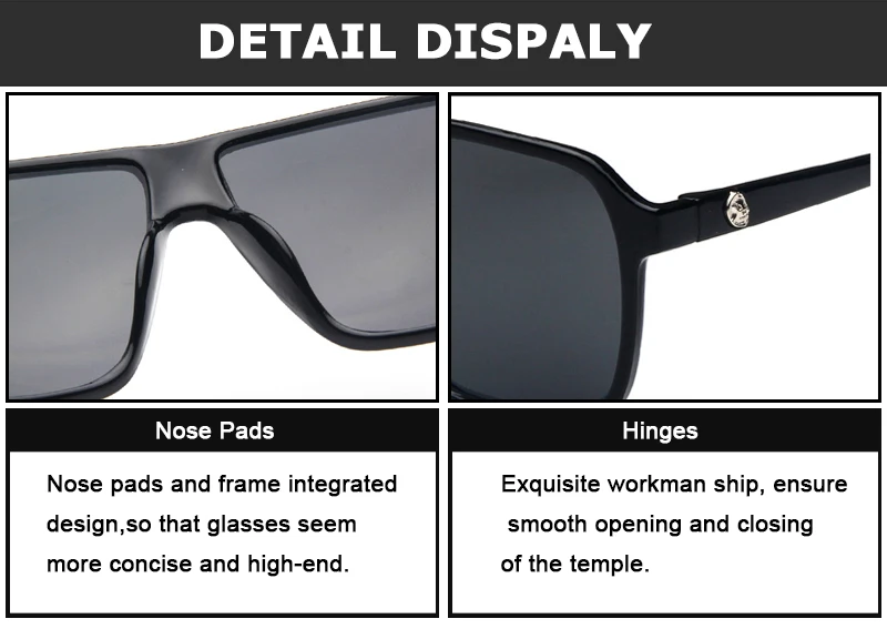 FREYRS Квадратные Солнцезащитные очки Для мужчин Брендовая Дизайнерская обувь зеркало стимпанк негабаритных солнцезащитные очки мужской череп солнцезащитные очки для мужчин 5003