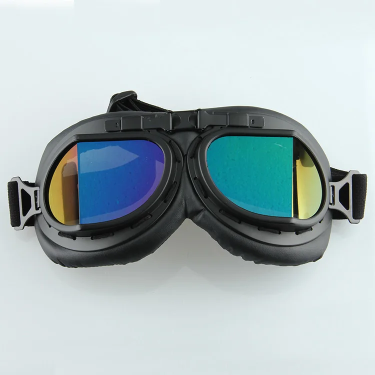 Спорт на открытом воздухе лыжные сноуборд Скейт очки солнцезащитные очки ретро пилот мотоцикл мотокросса очки Велоспорт кафе гонщик - Цвет: Style 12