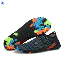 Новые мужские и женские летние обувь для плавания и пляжа для плавания без шнуровки Легкая спортивная обувь для восходящего плавания Surf River туристические сандалии водная болотная обувь