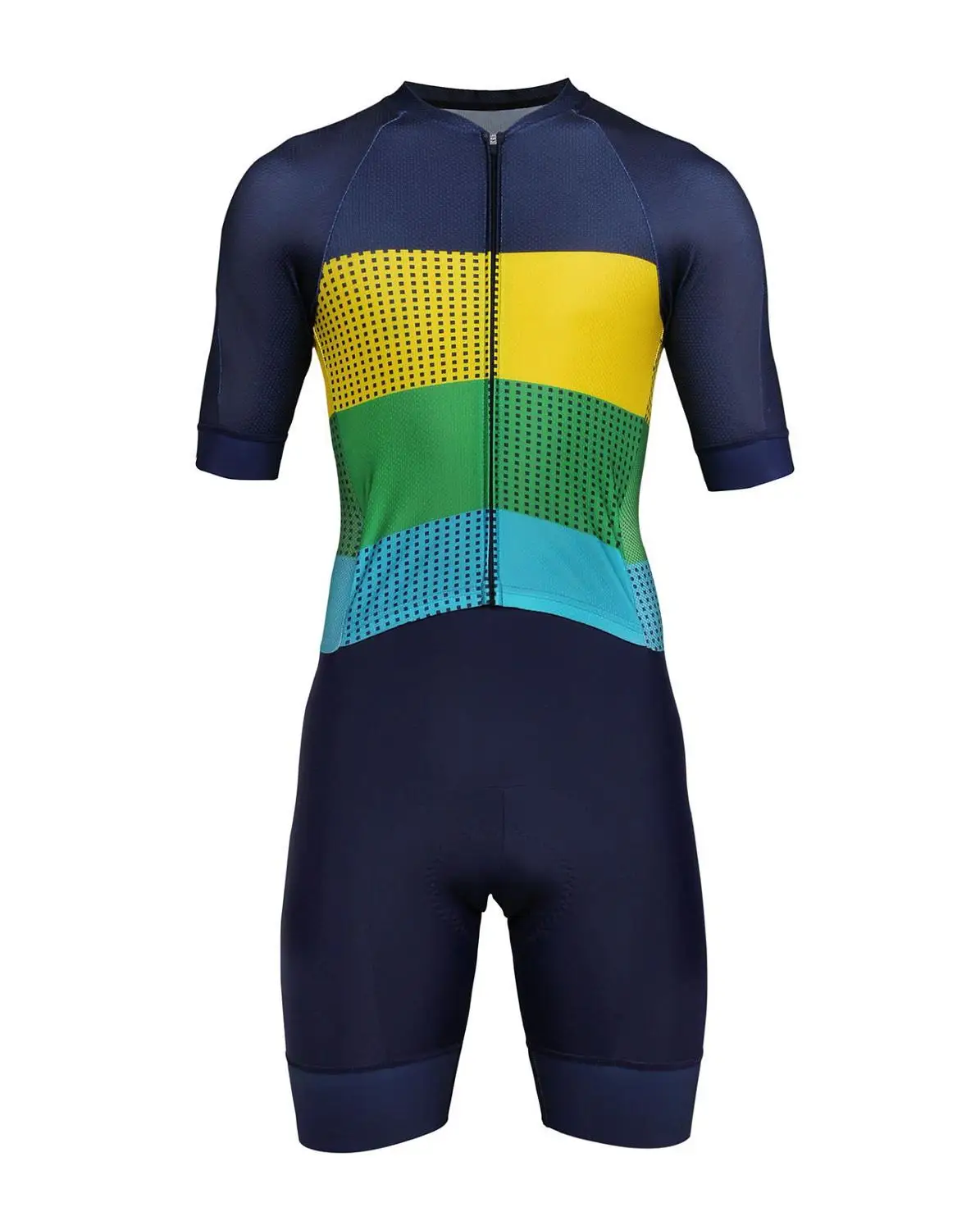 Для мужчин про супер Speedsuit велокостюм Для Мужчин's для триатлона, занятий спортом Костюмы Велосипедная форма комплект Ропа де Ciclismo Maillot - Цвет: 1-Pic Color