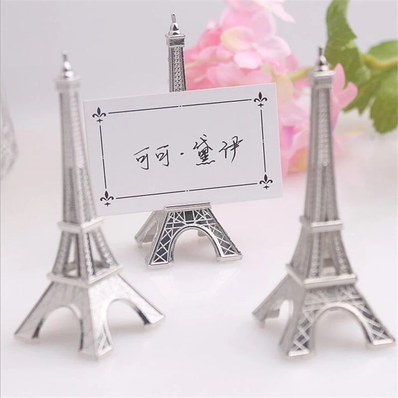 

Free Shipping Casamento Eiffel Tower Place Card Holder Wedding Party Decoration Wedding Centerpieces Decoracao Table Decoration