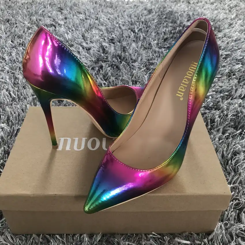 colorful stilettos