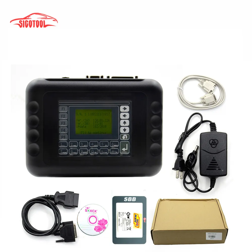 Newly SBB Key Programmer V33.01 No Token Auto Key Programmer SBB V33.01  Immobilizer Programmer Support most brazil car