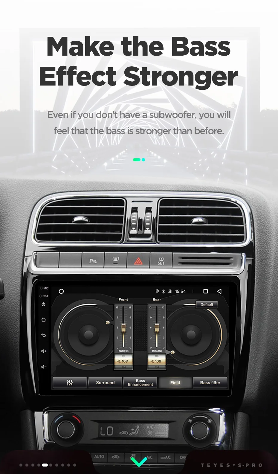 Flash Deal TEYES SPRO For Volkswagen POLO 2008 2009 2010 2011 2012 2013 2014 2015 Car Radio Multimedia Video Player Navigation GPS Android 12