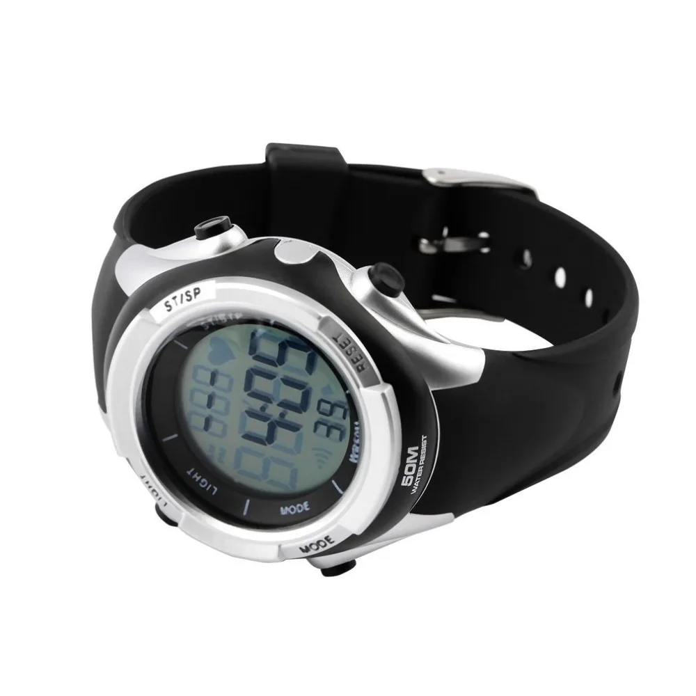 

Comfortable Chest Transmitter Strap Watch Outdoor Cycling Sport Fitness Wireless Heart Rate Monitor Wrist Watch