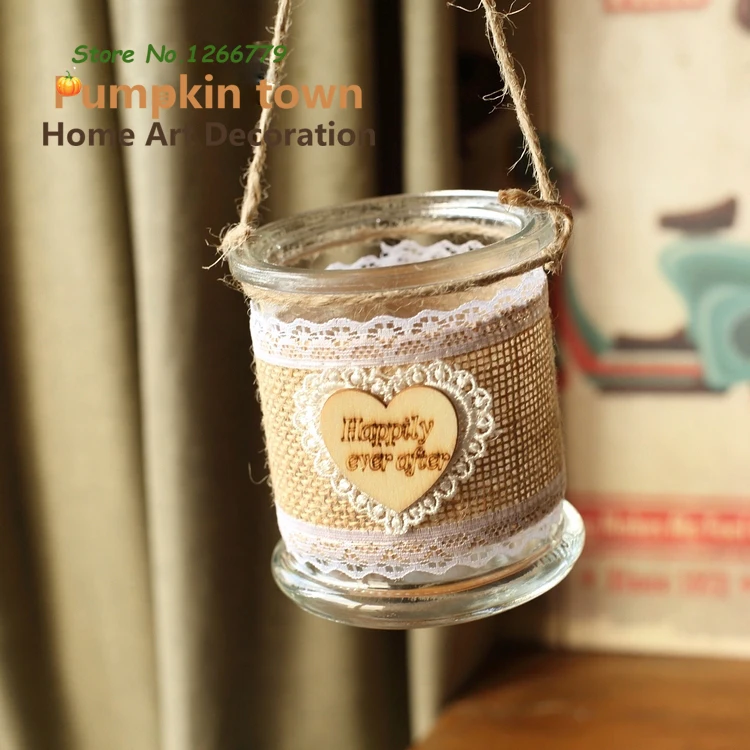

2018 NEW Very creative hanging glass rope candlestick,both a candlestick and a Hydroponics vase,practical home decorations