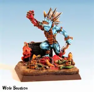 Lizardmen Tehenhauin Prophet of Sotek металлическая модель|Игровые фигурки и трансформеры| |