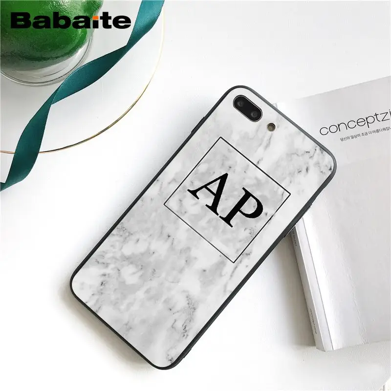 MONOGRAM MARBLE INITIALS    