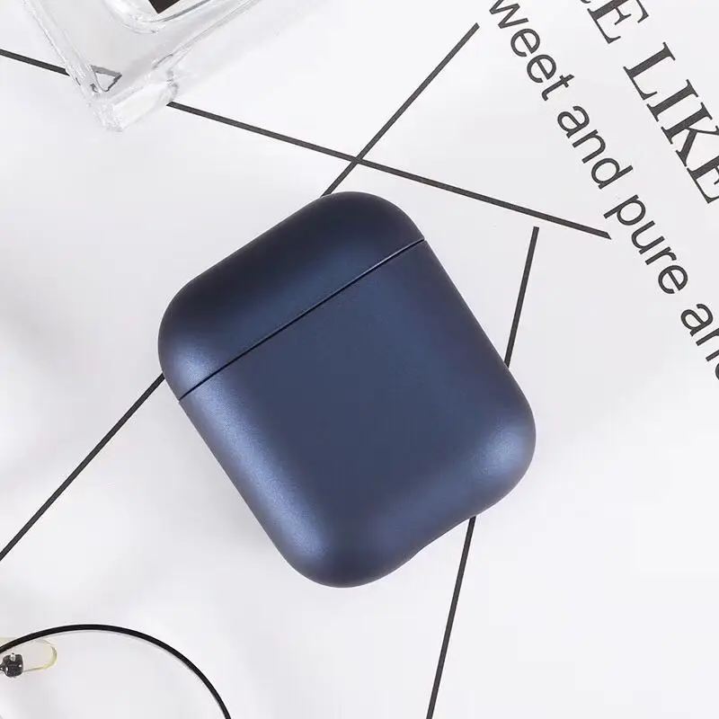 Чехол для Apple Airpods Раздельный Жесткий ПК защитный чехол беспроводной Bluetooth