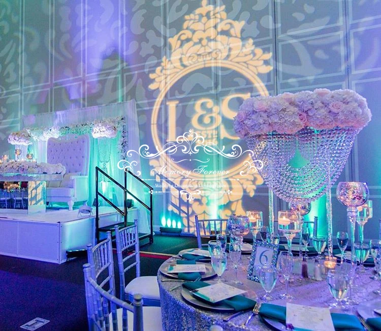 Wedding Decoration Crystal Centerpiece 80 Cm Tall Flower Stand Acrylic