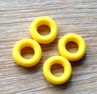 Lymouko 2 пара/лот, защитный круг для очков, фиксирующий набор, изогнутый круглый наушник, противоскользящий силиконовый ушной крючок, держатель, крючок - Цвет: Цвет: желтый