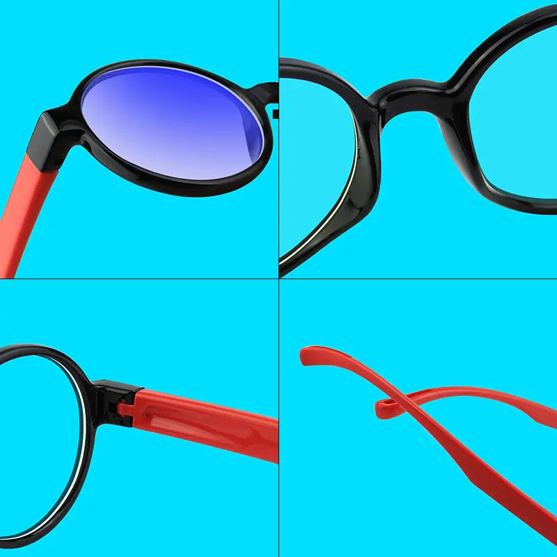 Круглые детские очки Vanlook с защитой от синего света для компьютерных игр