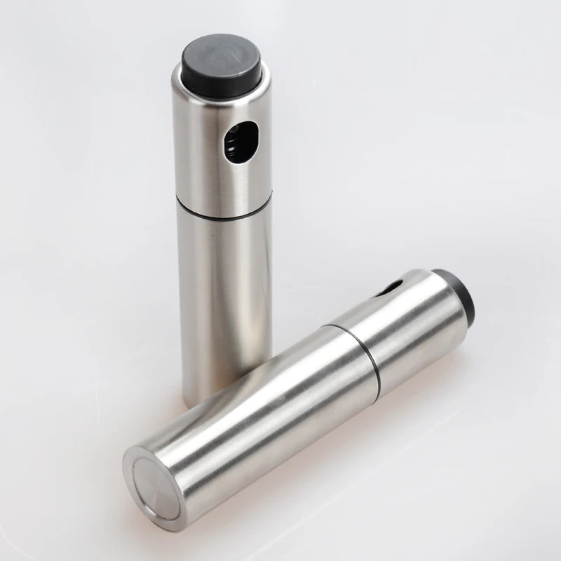 Stainless Steel Olive Pump Spraying Oil Bottle Sprayer Can Oil Jar Pot Tool New Stainless Steel Olive Pump Spraying Oil Bottle Sprayer Can Oil Jar Pot Tool New