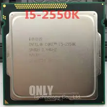 Для lntel I5 2550 K Процессор процессор Quad-Core(3,4 ГГц L3 = 6 м 95вт) разъем LGA 1155 рабочего Процессор i5-2550K