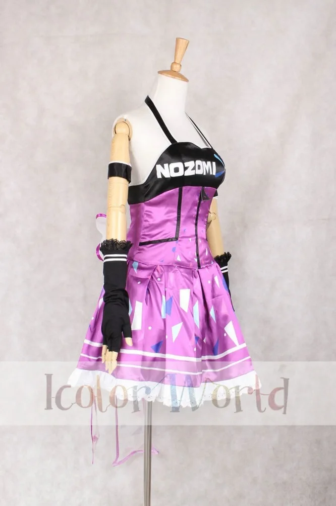 Love Live! Косплей костюм Nozomi Tojo с приложением для фестиваля школьного идола|cosplay