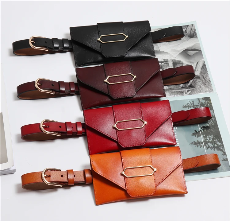 Dinheiro Fanny Packs Cintura Fanny Das Mulheres do Sexo Feminino saco Novo