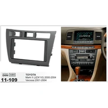 11 109 Car CD DVD Radio Fascia Panel for TOYOTA Mark II JZX110 2000 2004 Verossa