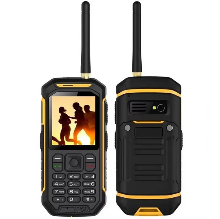 XENO X6 UHF Walkie Talkie прочный с IP68 мобильный телефон доказательство д 'Функция 2500 мАч 2 4