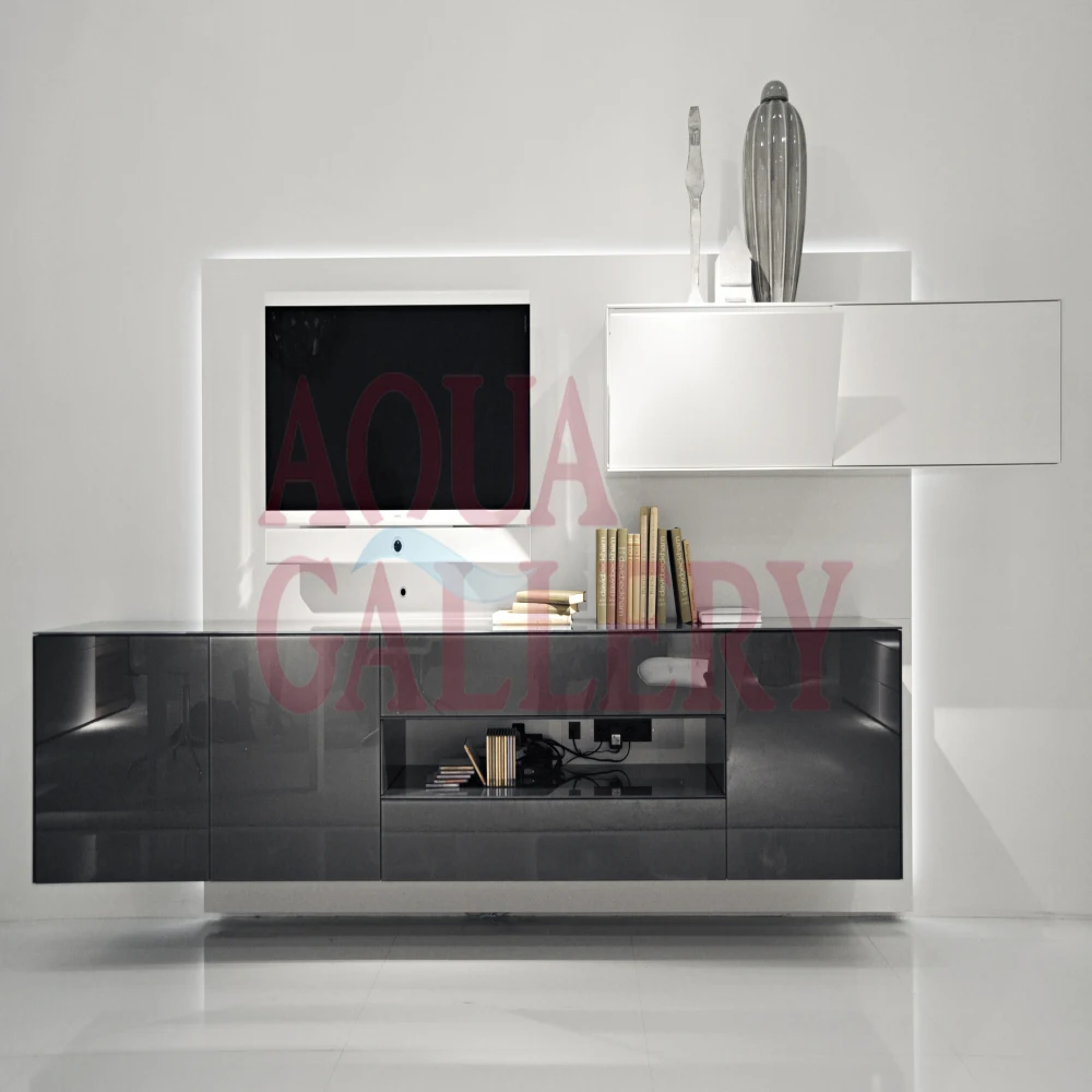 Online kopen wholesale moderne muur tv kast uit china moderne muur ...