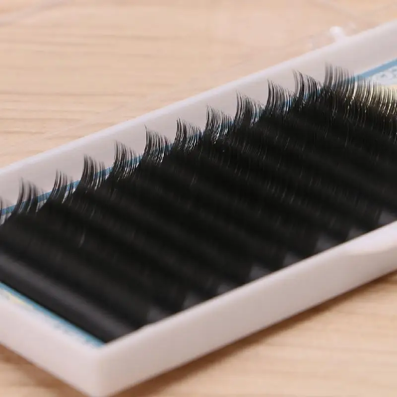 

3D Volume Individual Faux Mink Eyelash Extensions 0.07mm C Curl 8/9/10/11/12mm